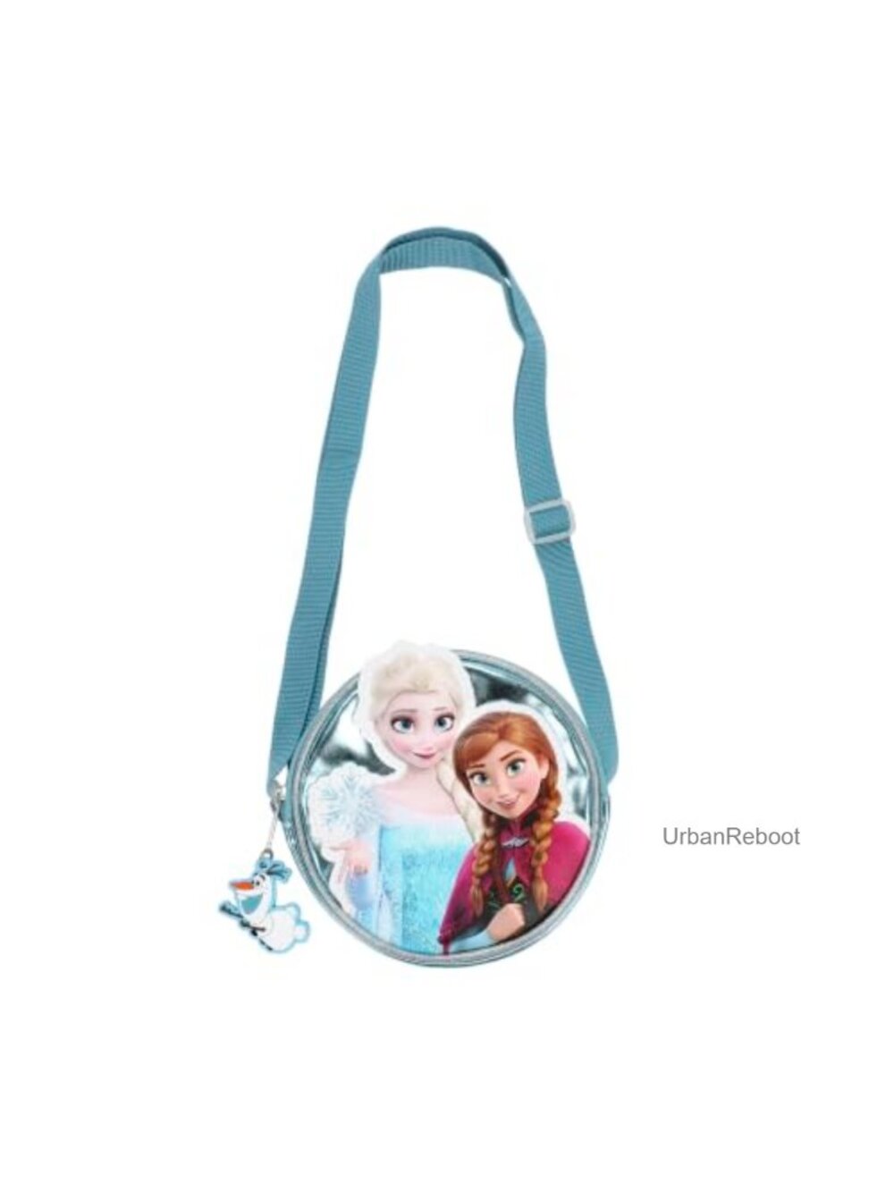 Bioworld Disney Frozen Elsa Anna PU Crossbody Bag Adjustable Strap